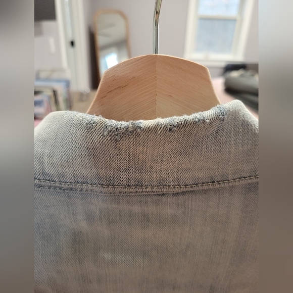 Distressed Jean Jacket - Picture 4 of 6